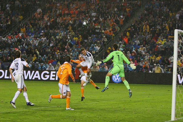 LA Galaxy Vs. Houston Dynamo in 2011 MLS Cup via The Daily Herald (Flickr) Some Rights Reserved